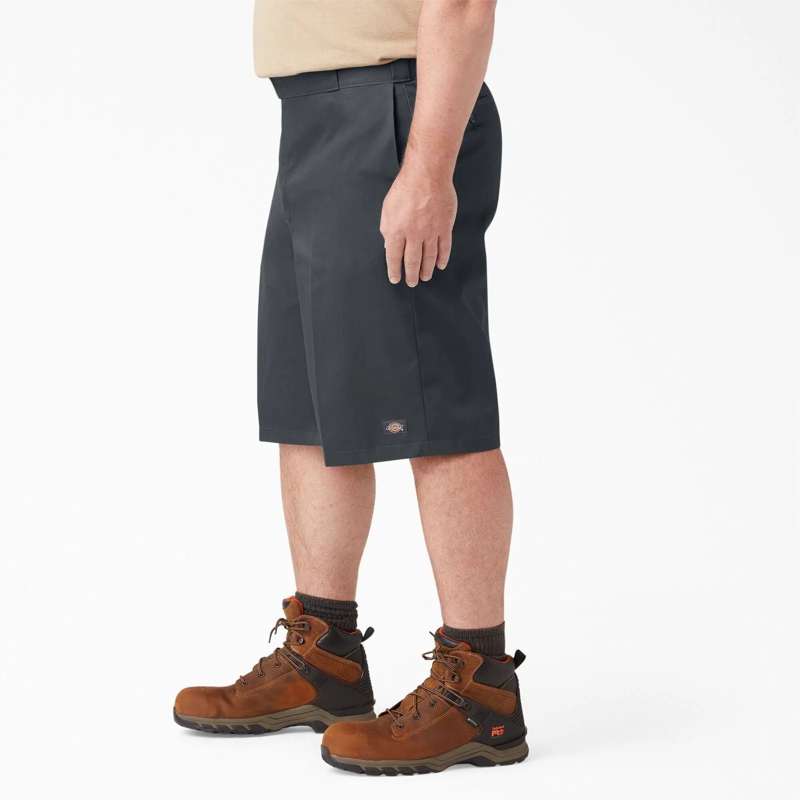 13" Loose Fit Multi-Use Pocket Work Shorts - Charcoal