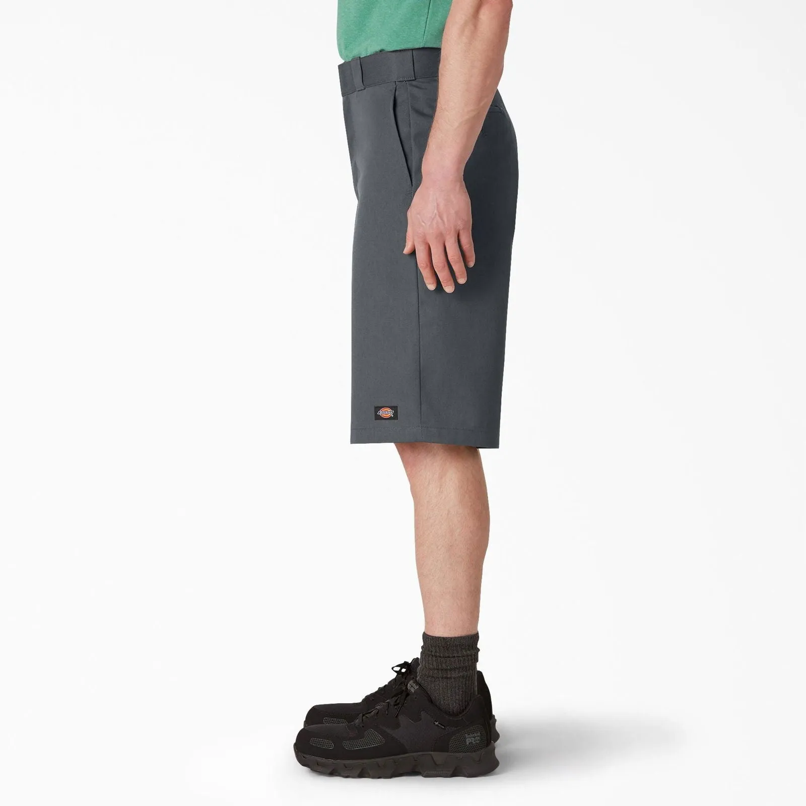 13" Loose Fit Multi-Use Pocket Work Shorts - Charcoal