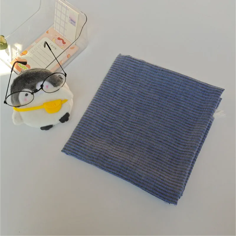 17A75  Polyester cotton casual versatile trendy shawl