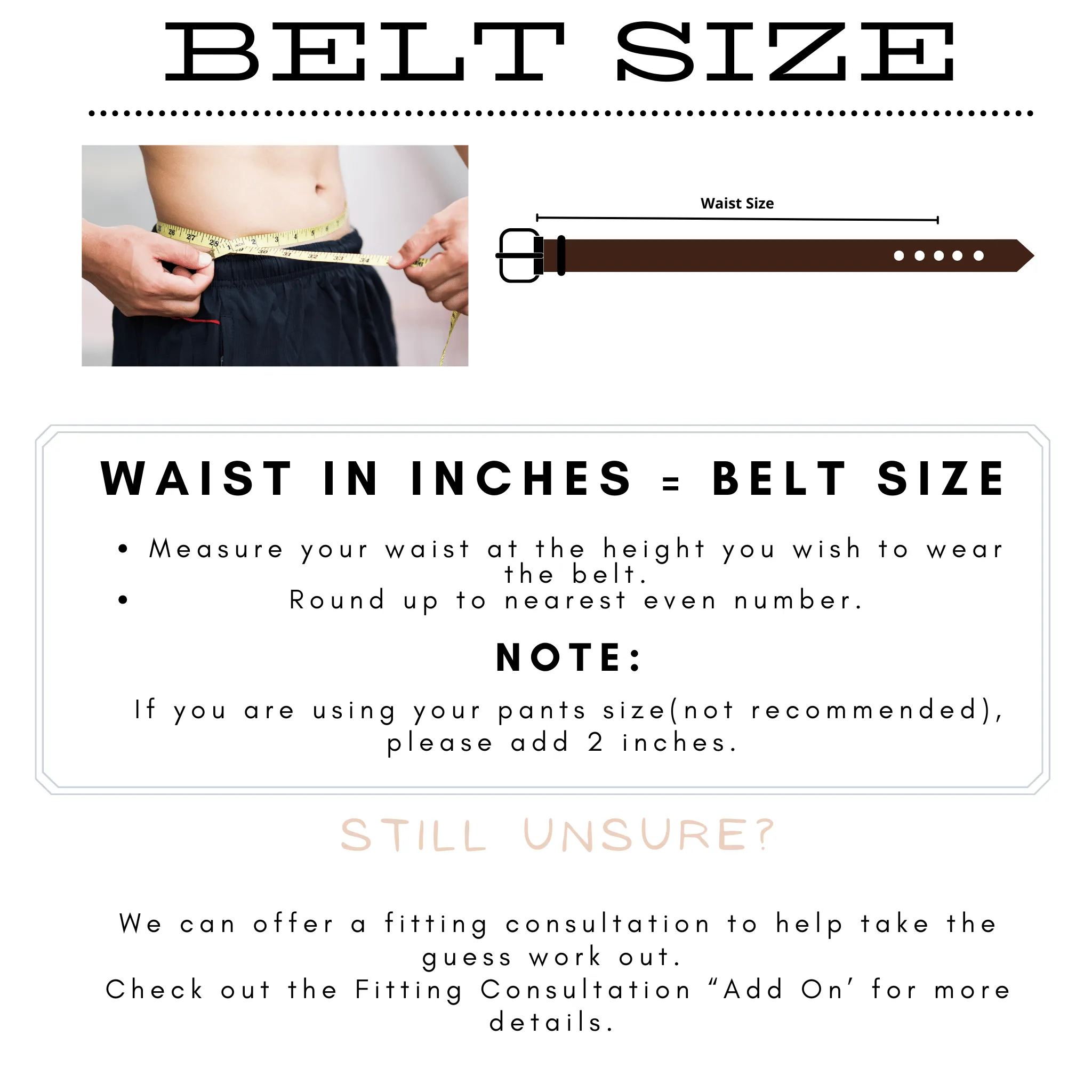 35mm | Black | Auto Buckle Belt