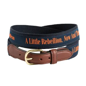 A Little Rebellion Bespoken Motif Children's Belt