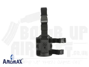 Amomax Drop leg Holster Platform Mount - Black