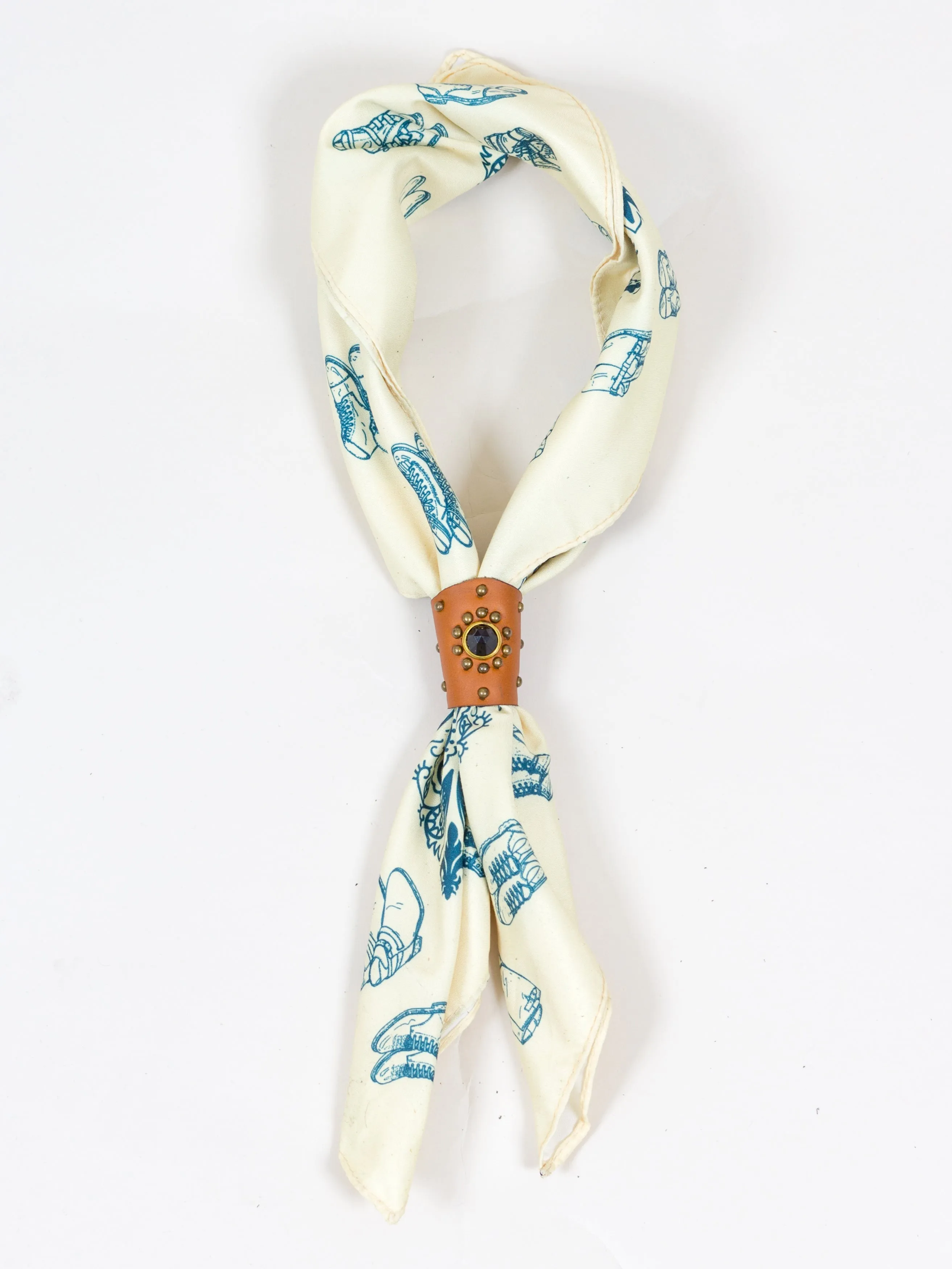 Bandits Golden Belts, Bandana Toggle, Tan Leather
