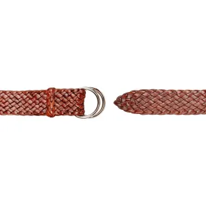 Barmah Hats | Stockman Kangaroo Leather Belt in Brown