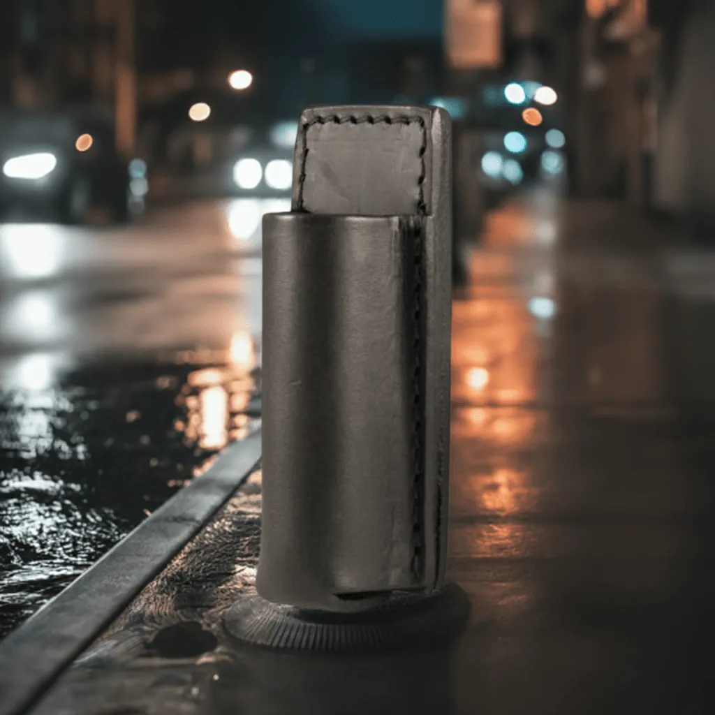 Boston Leather Strion Open Top Holder
