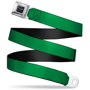 C6 Seatbelt Belt - Green Webbing