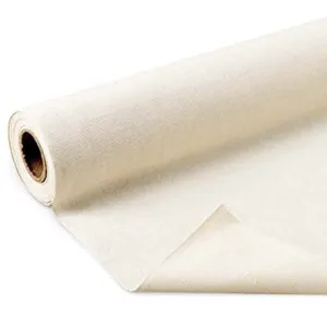 Canvas Board Cloth - Off White (1 Meter)