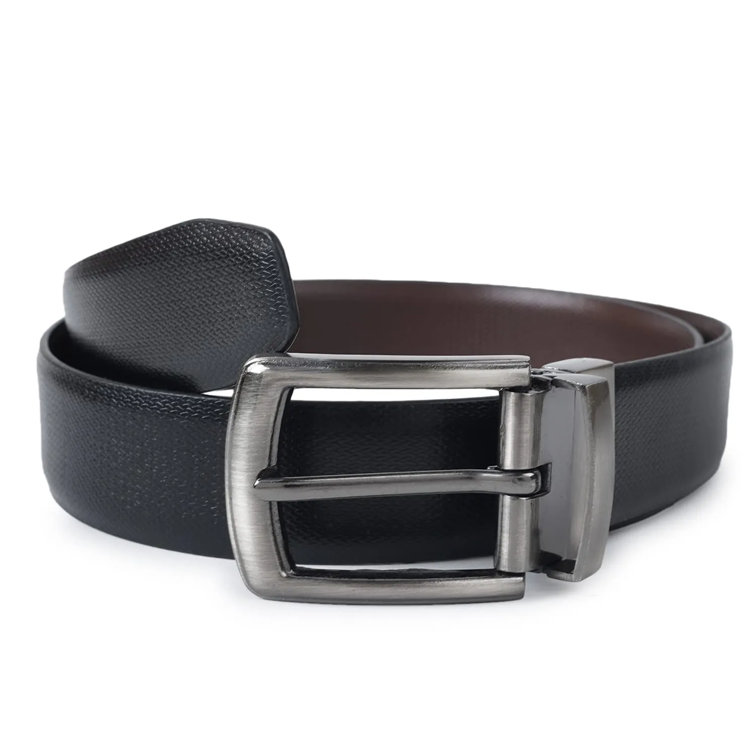 CIMONI Genuine Leather Classic Reversible Casual Formal Dailyuse Black Brown Belt For Men (1 Year Gurantee)