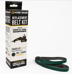 Coarse Grit Replacement Belt Kit 6 Pack