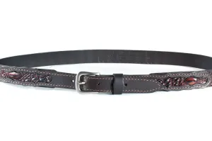 Crocodile Skin Ranger Belt