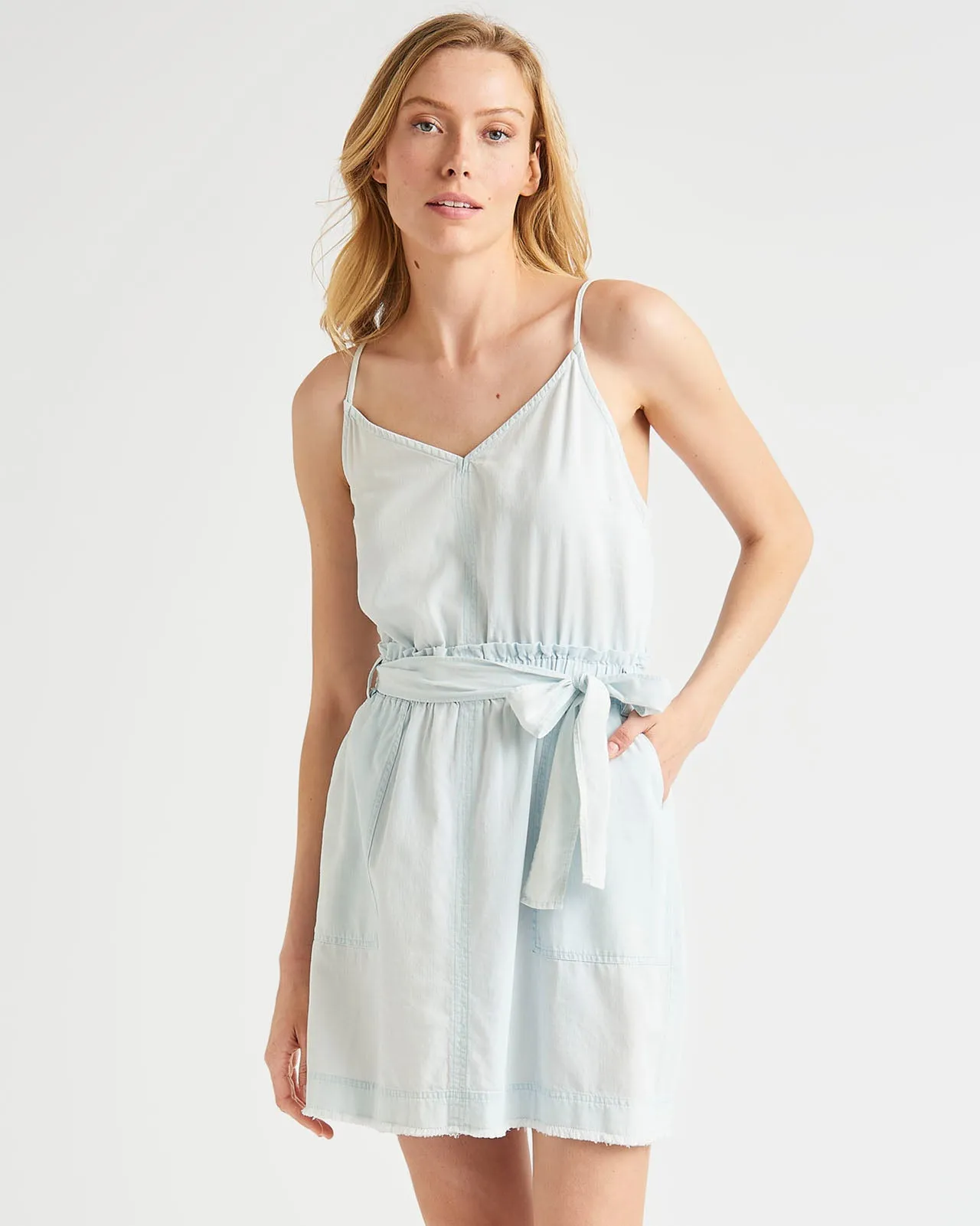 Delilah Chambray Dress