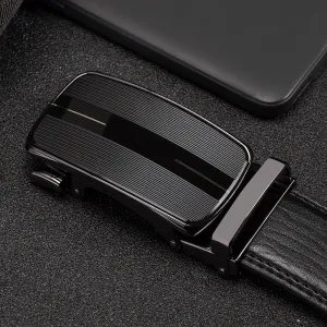 designer belts men High Quality Automatic Buckle genuine leather belts for men