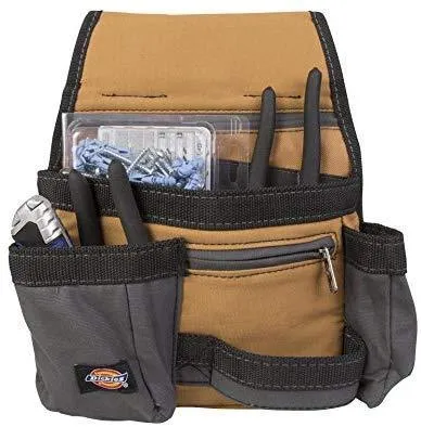 Dickies Work Gear 57019 Grey/Tan 11-Pocket Tool Pouch