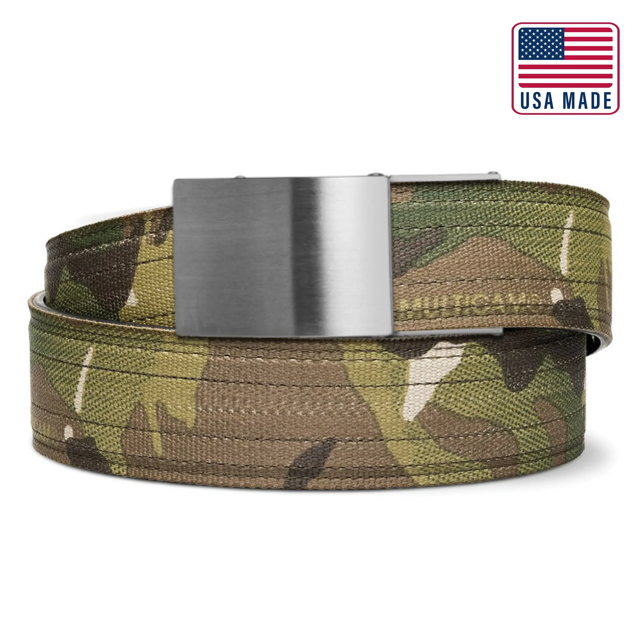 DON'T TREAD ON ME ENGRAVED BUCKLE | USA MADE TACTICAL GUN BELT 1.5"