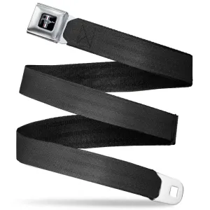 Ford Mustang Seatbelt Belt - Black Panel Webbing