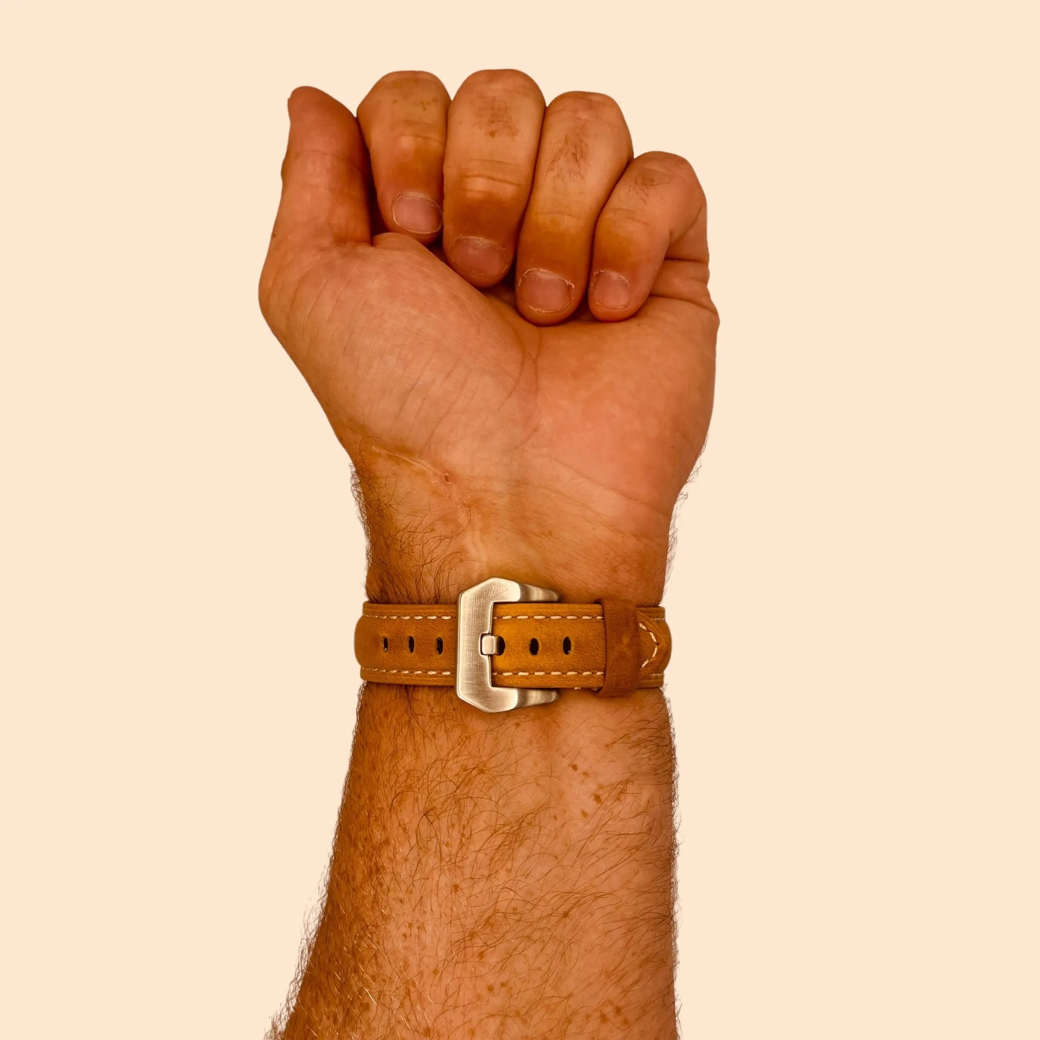 Garmin Fenix 8 (47mm) Retro Leather Watch Straps