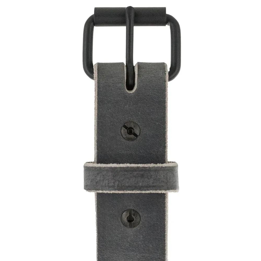 Glacier Grey Retro Jean Belt - 1.5"