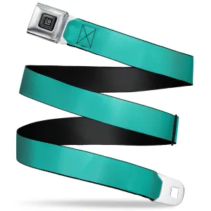 GM Seatbelt Belt - Teal Webbing