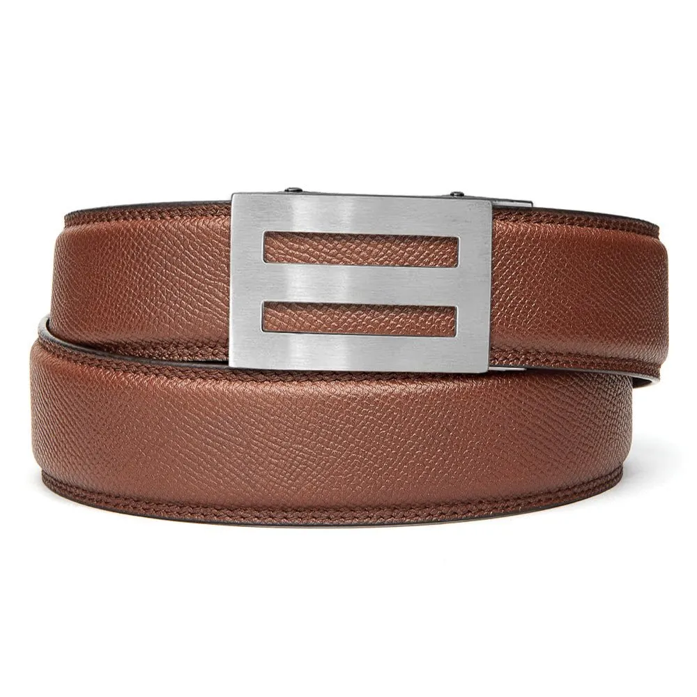 INTREPID BUCKLE | CLASSIC LEATHER BELT 1.37"