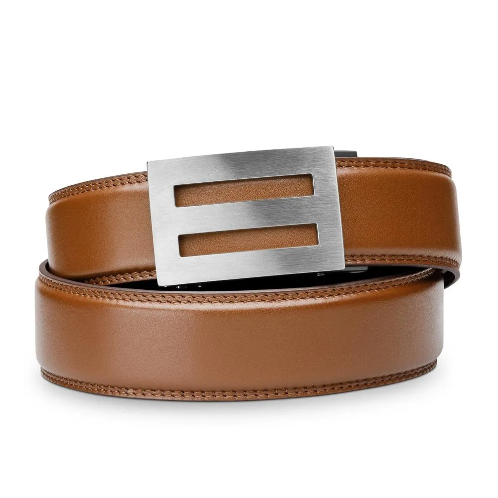 INTREPID BUCKLE | CLASSIC LEATHER BELT 1.37"