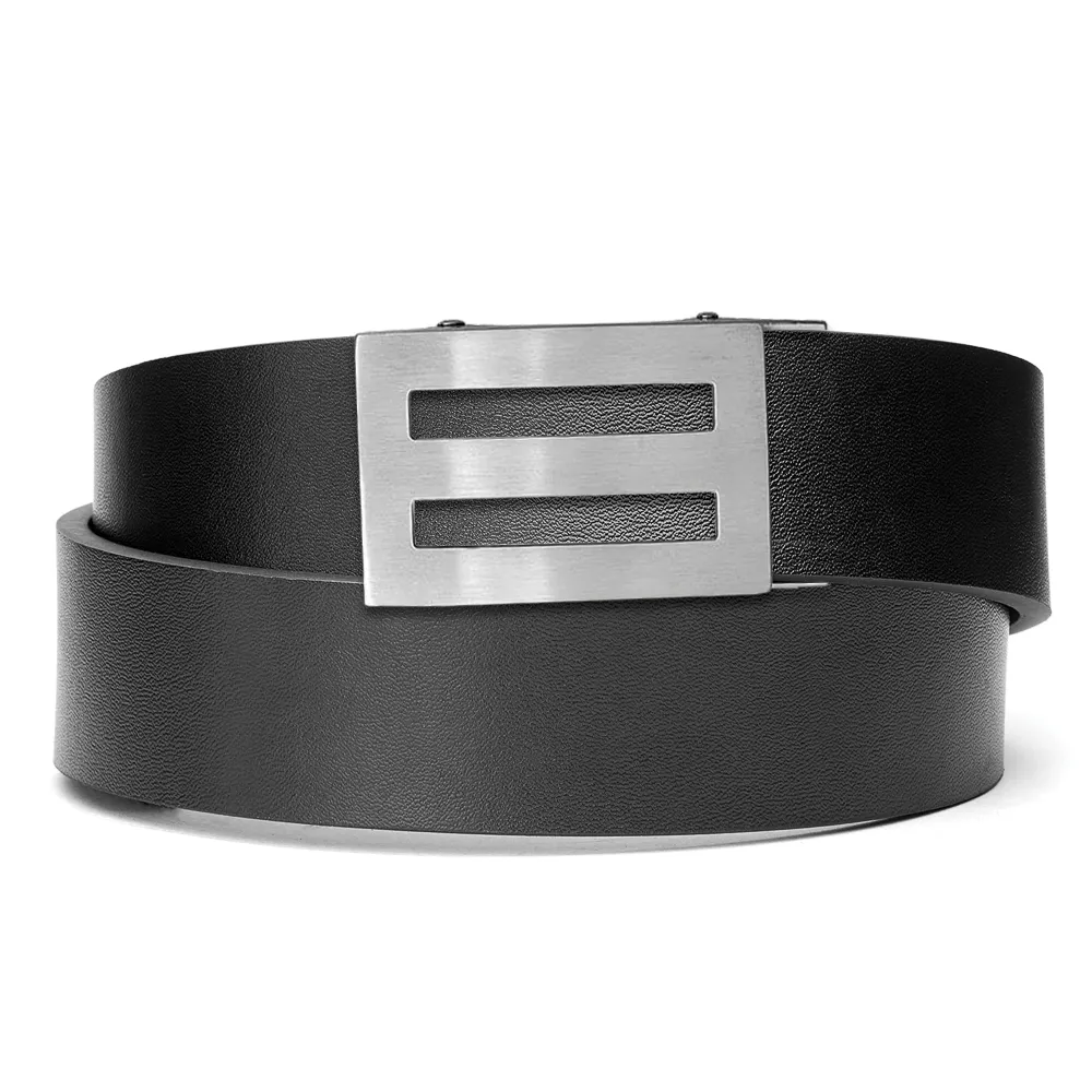 INTREPID BUCKLE | CLASSIC LEATHER BELT 1.37"