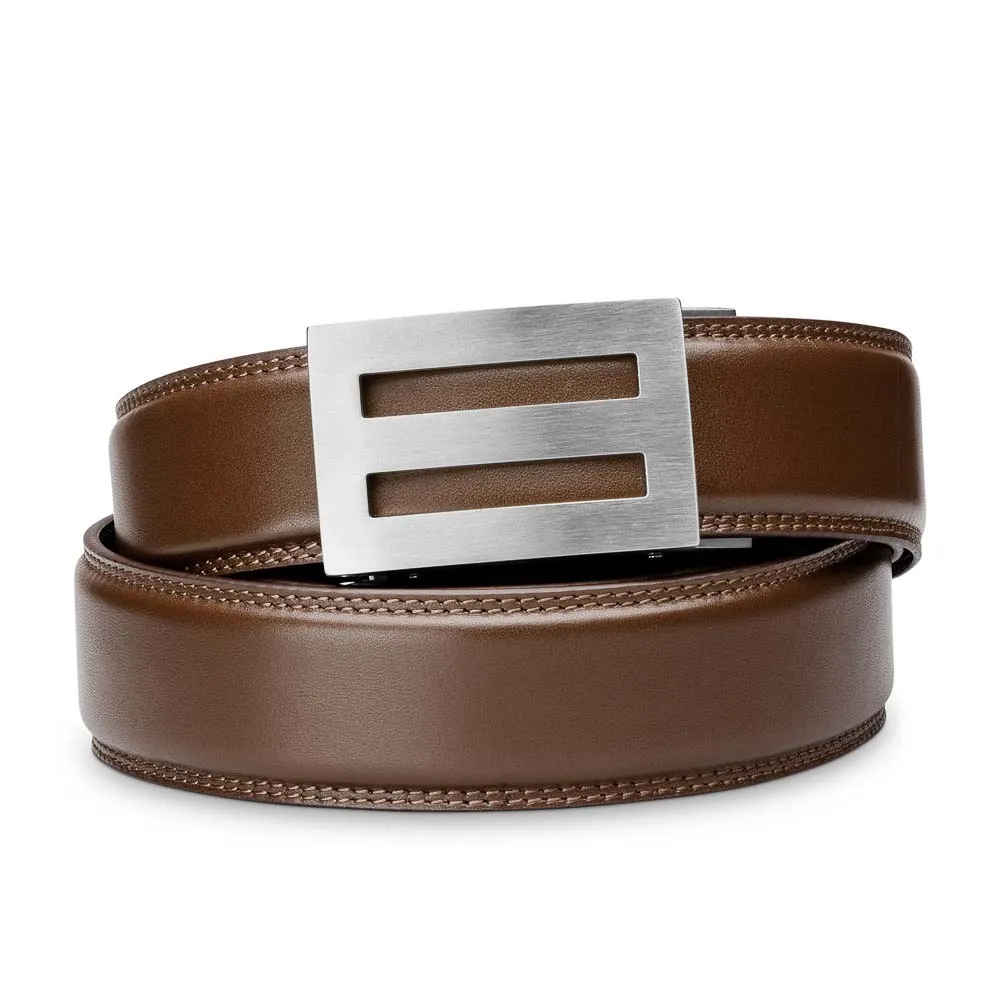 INTREPID BUCKLE | CLASSIC LEATHER BELT 1.37"