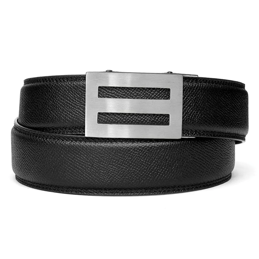 INTREPID BUCKLE | CLASSIC LEATHER BELT 1.37"