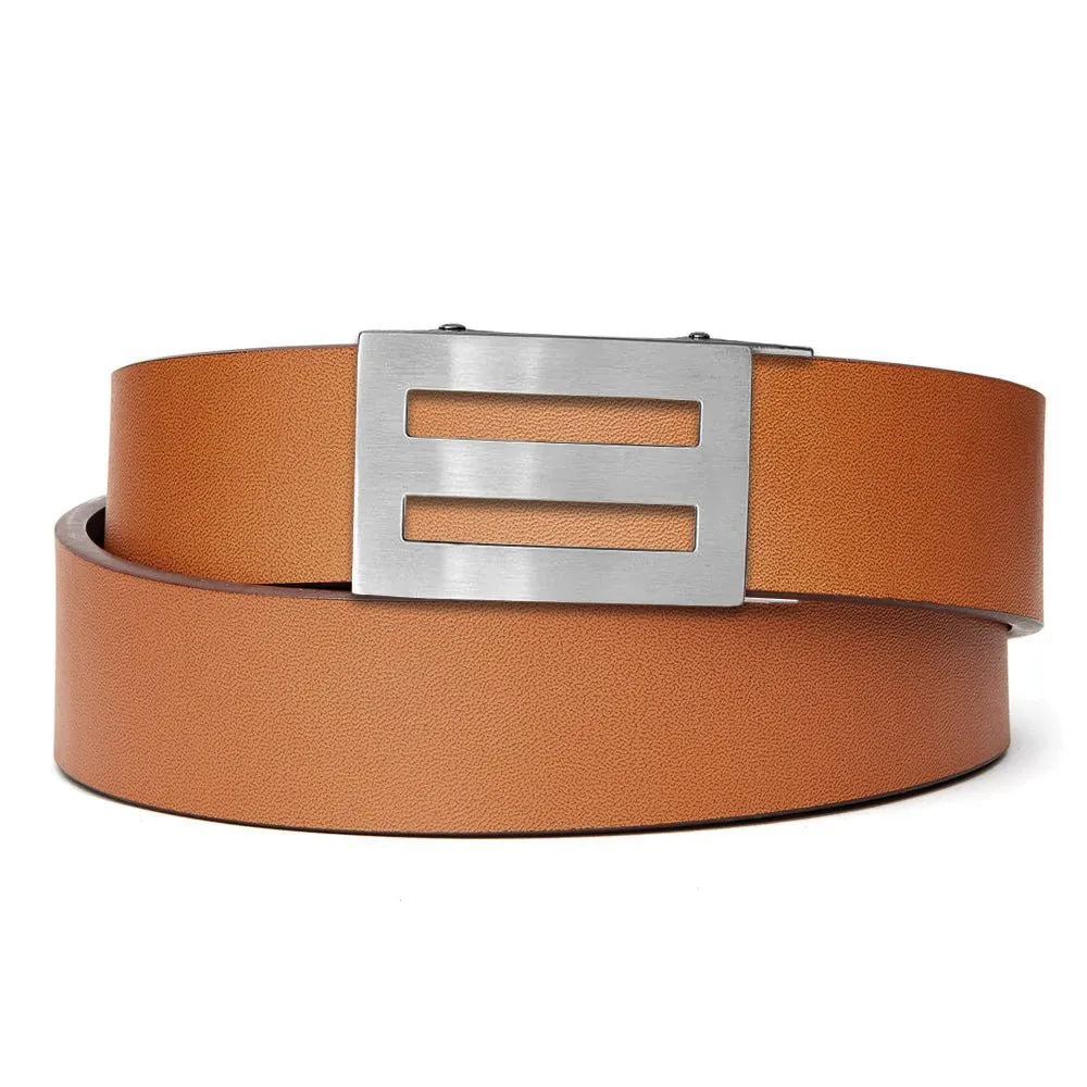 INTREPID BUCKLE | CLASSIC LEATHER BELT 1.37"
