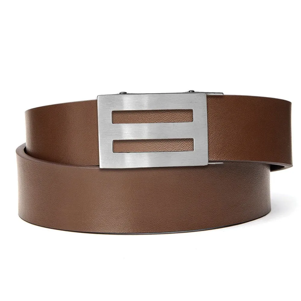 INTREPID BUCKLE | CLASSIC LEATHER BELT 1.37"