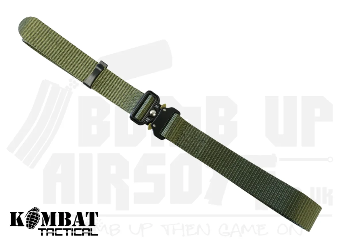 Kombat UK Recon Belt "One Hand" - OD Green