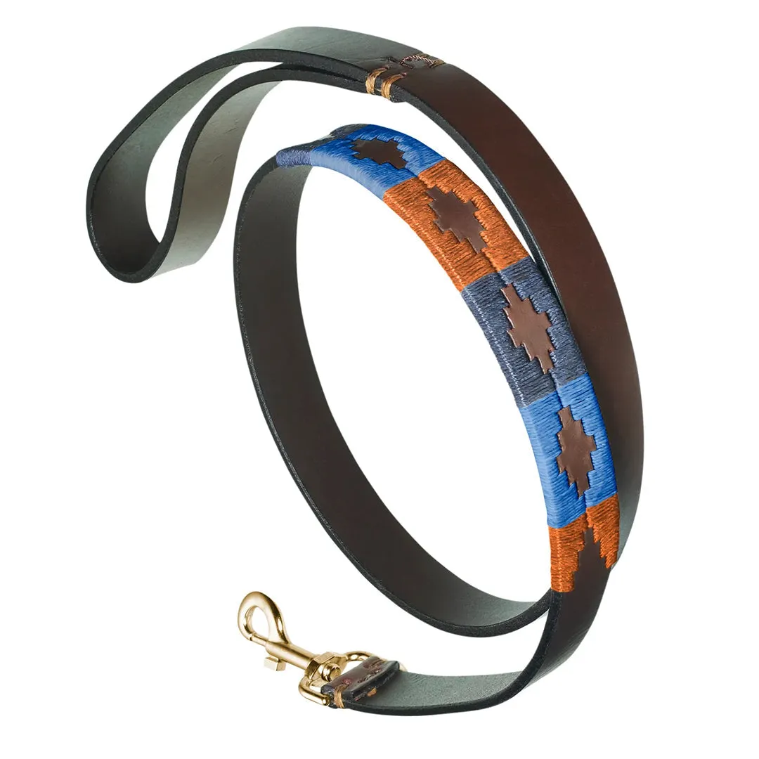 Leather Dog Collar & Lead - Lumbre by Pampeano