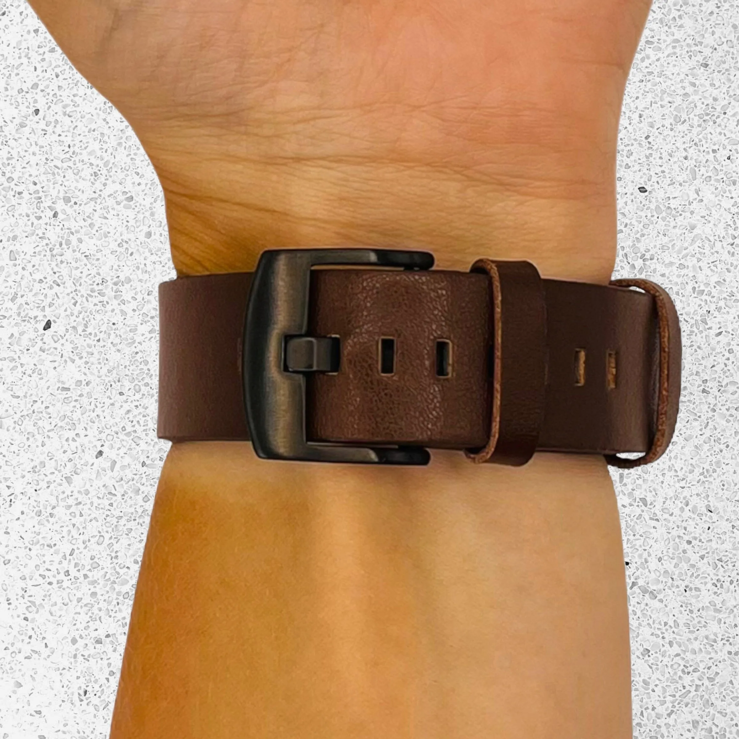 Leather Straps Compatible with the Garmin Venu 2 Plus