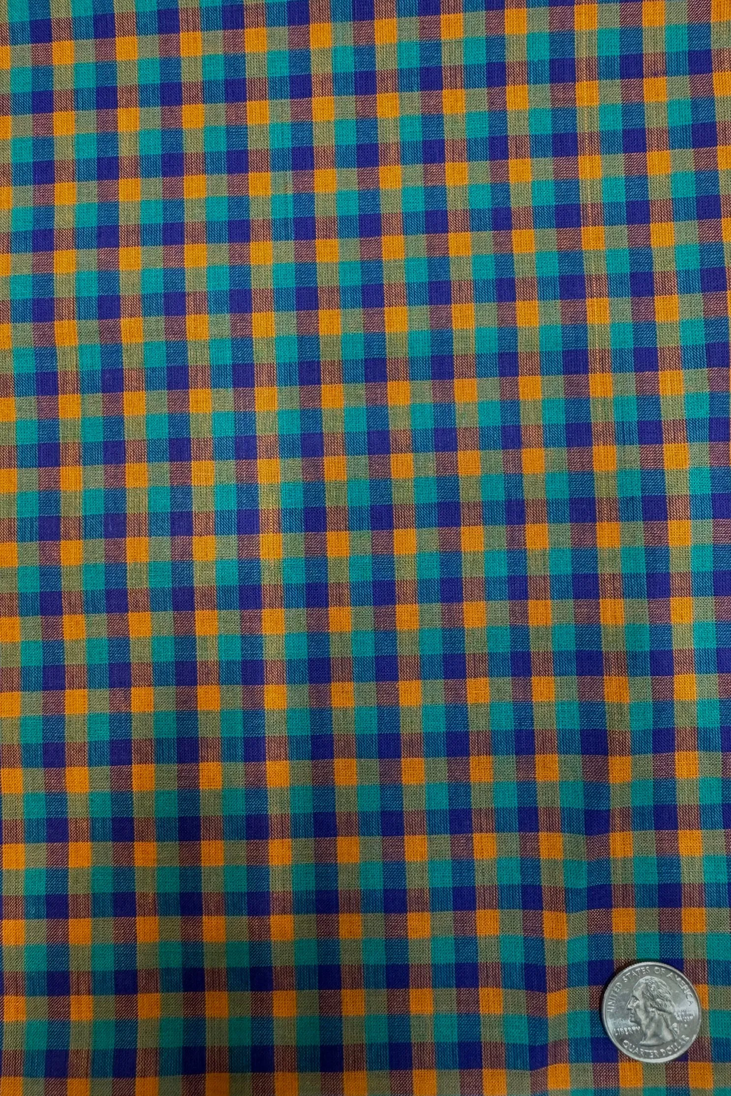 Multicolor Checks Cotton Novelty COT-157-02