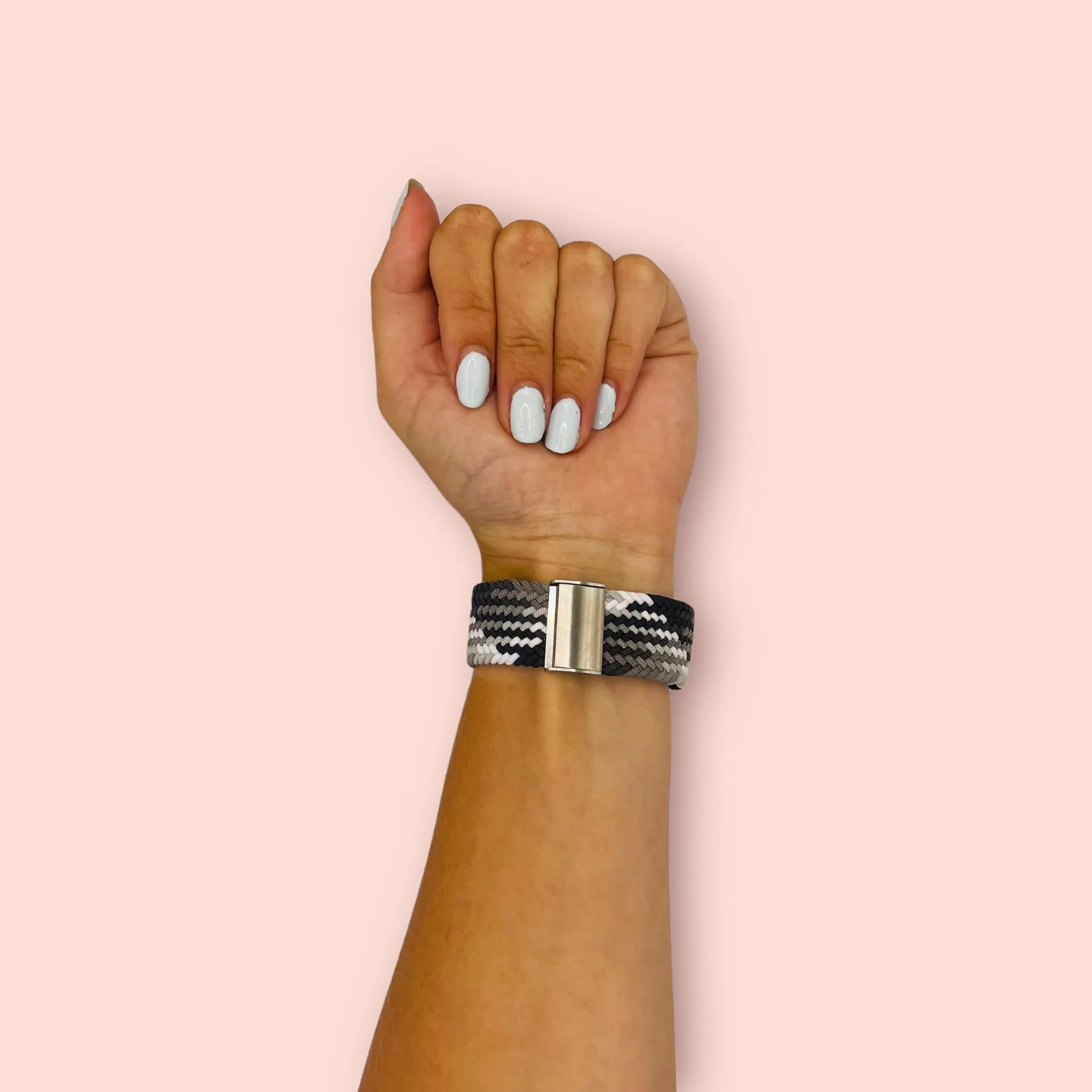 Nylon Braided Loop Watch Straps Compatible with the Fossil 18mm Range