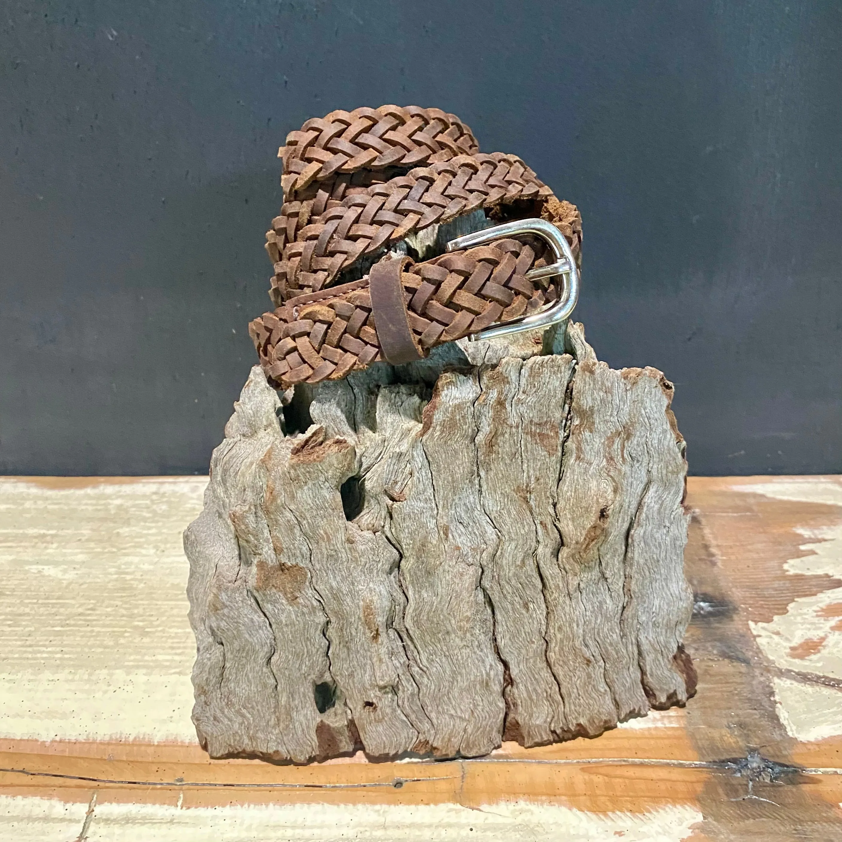 Plaited Leather Belts