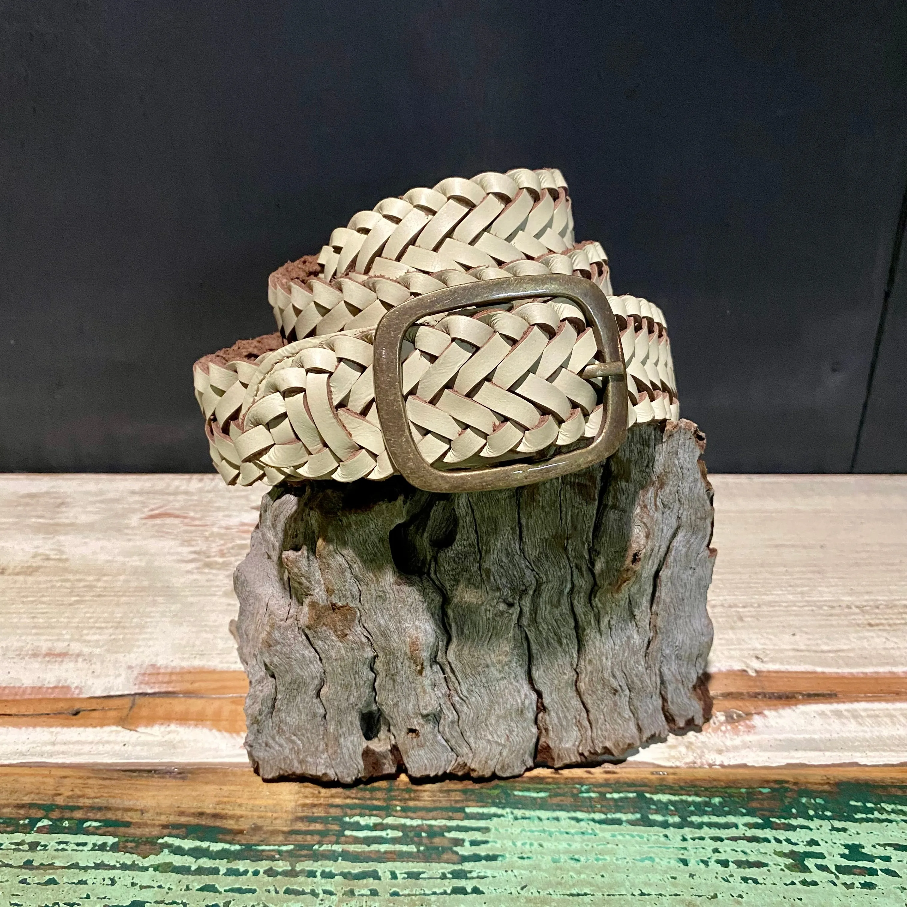 Plaited Leather Belts