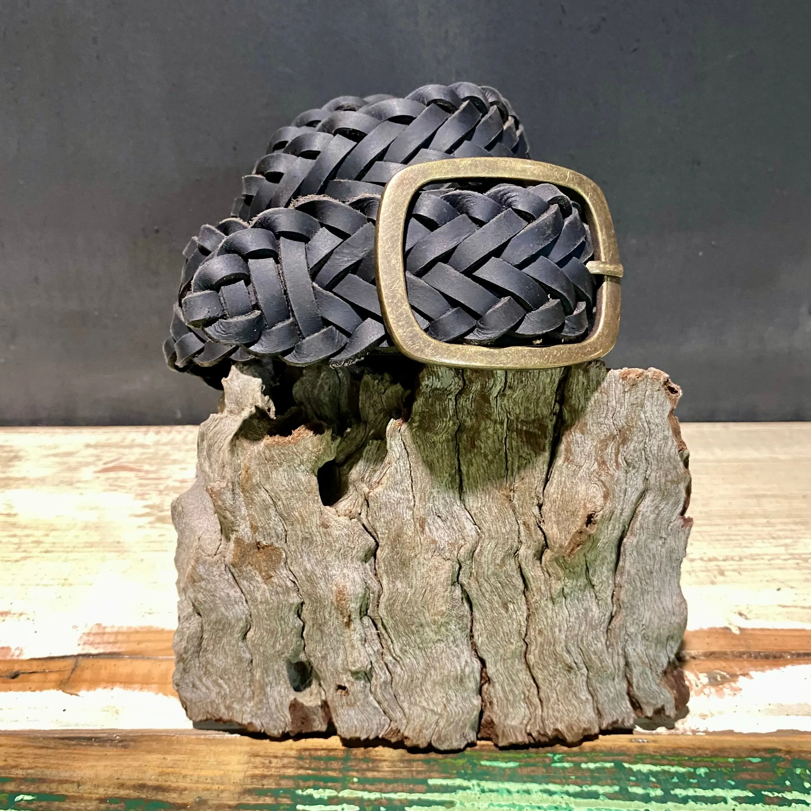 Plaited Leather Belts
