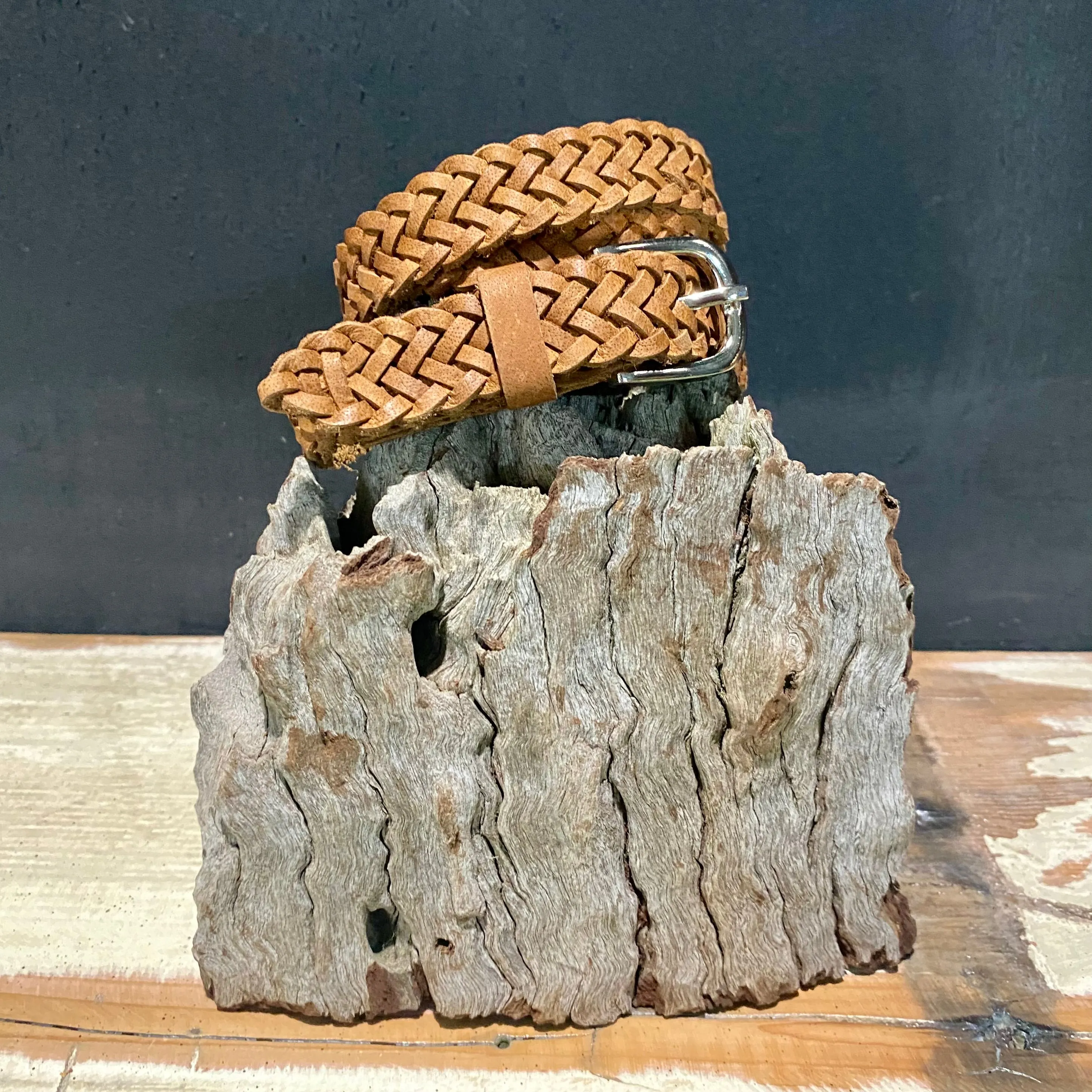 Plaited Leather Belts