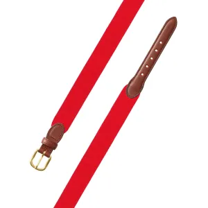 Red Grosgrain Ribbon Children's Belt