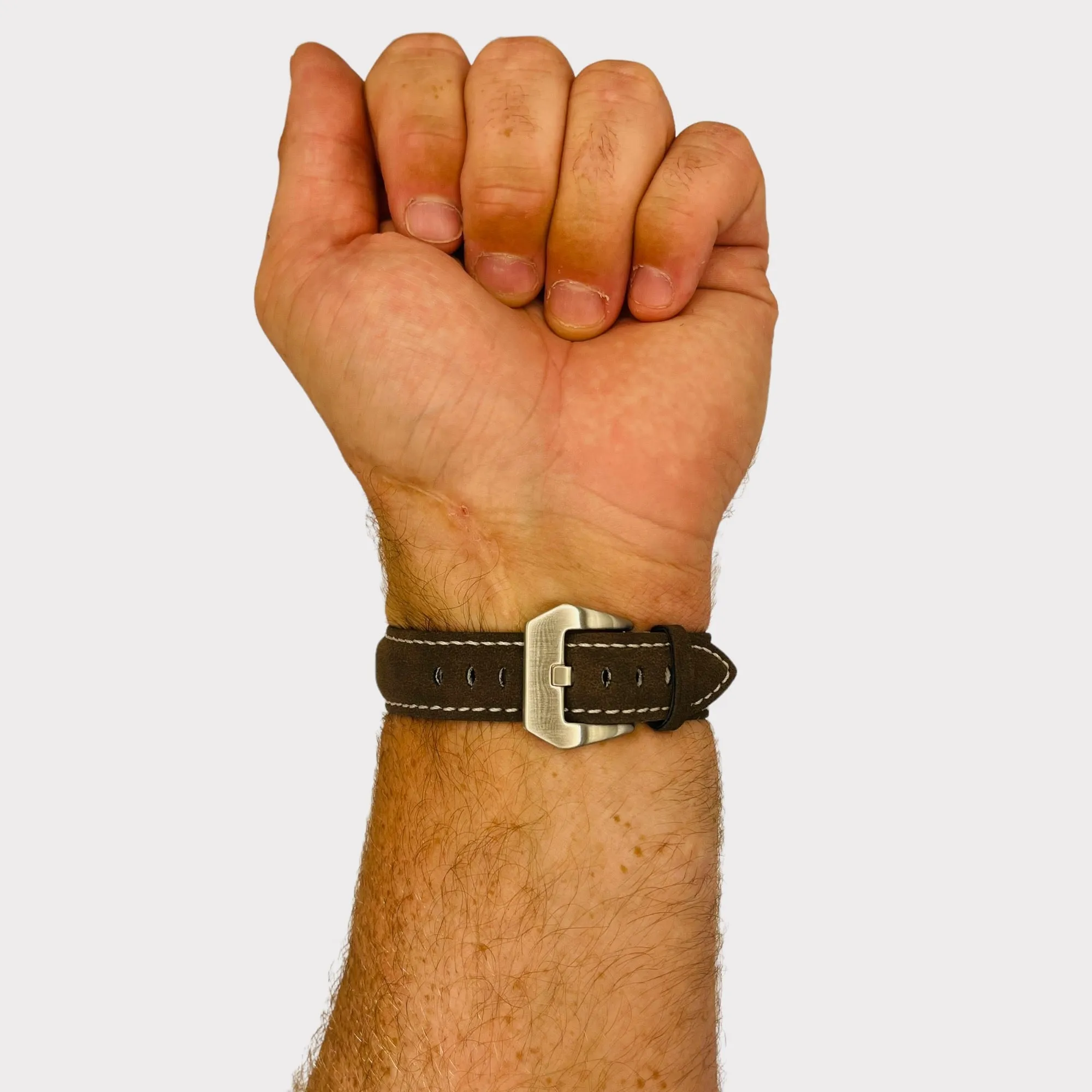 Retro Leather Straps Compatible with the Polar Vantage M