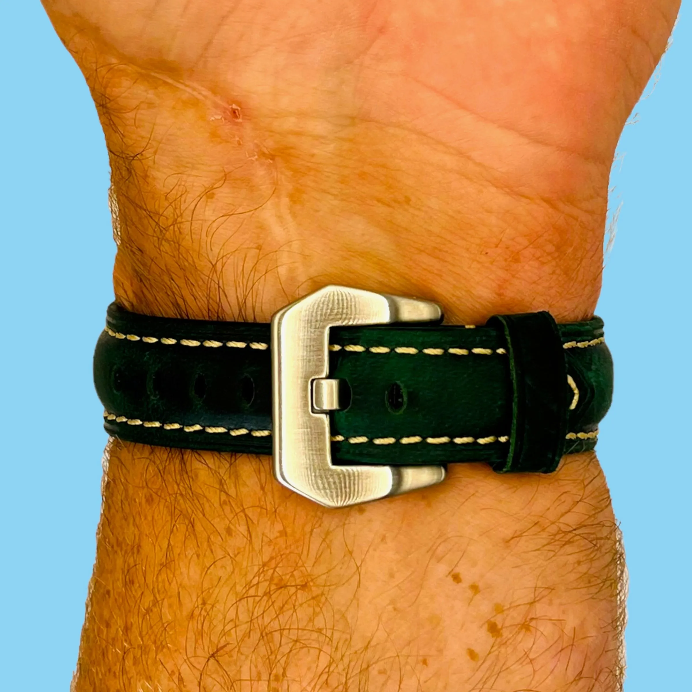 Retro Leather Straps Compatible with the Polar Vantage M