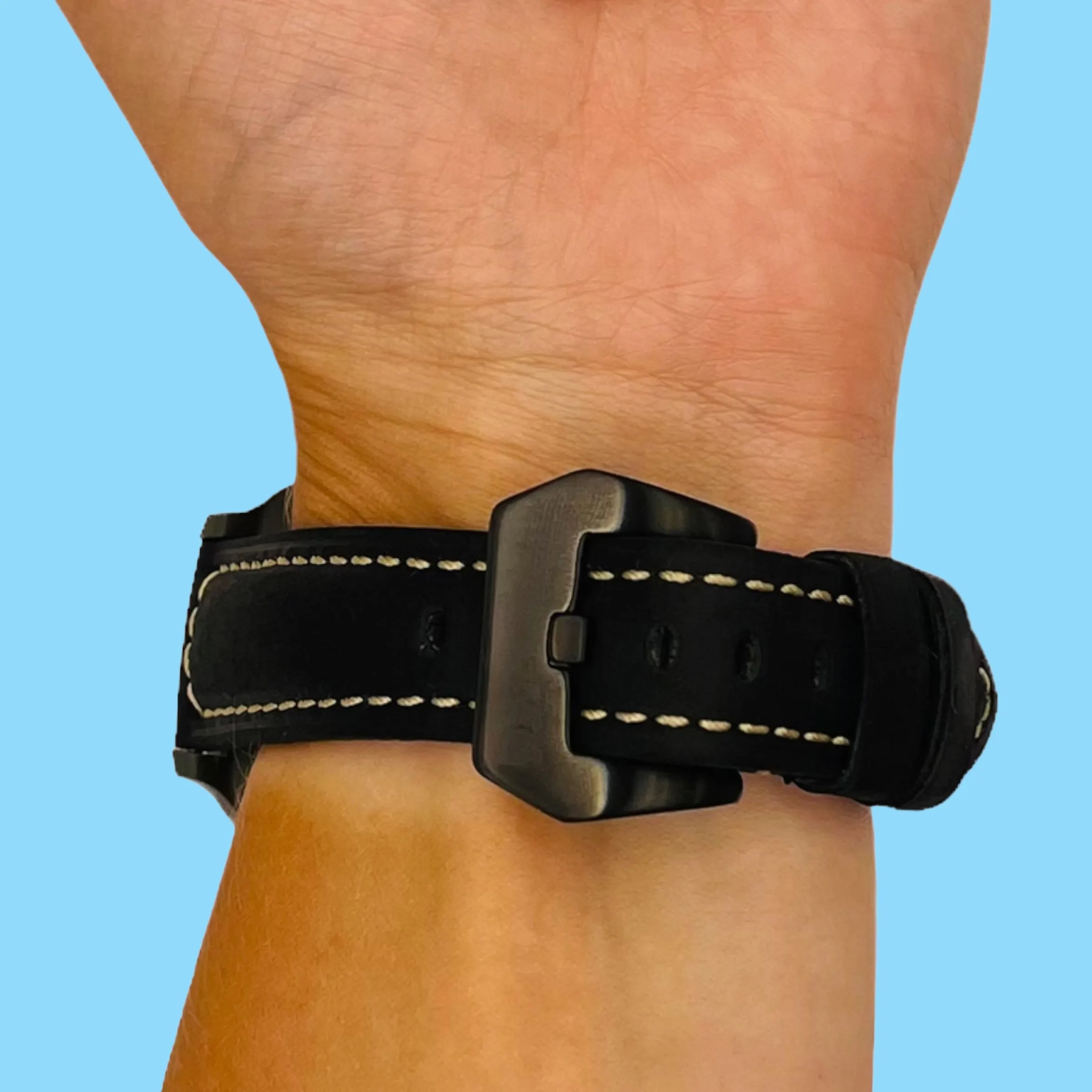 Retro Leather Straps Compatible with the Polar Vantage M