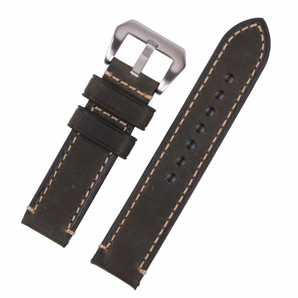 Retro Leather Straps Compatible with the Polar Vantage M