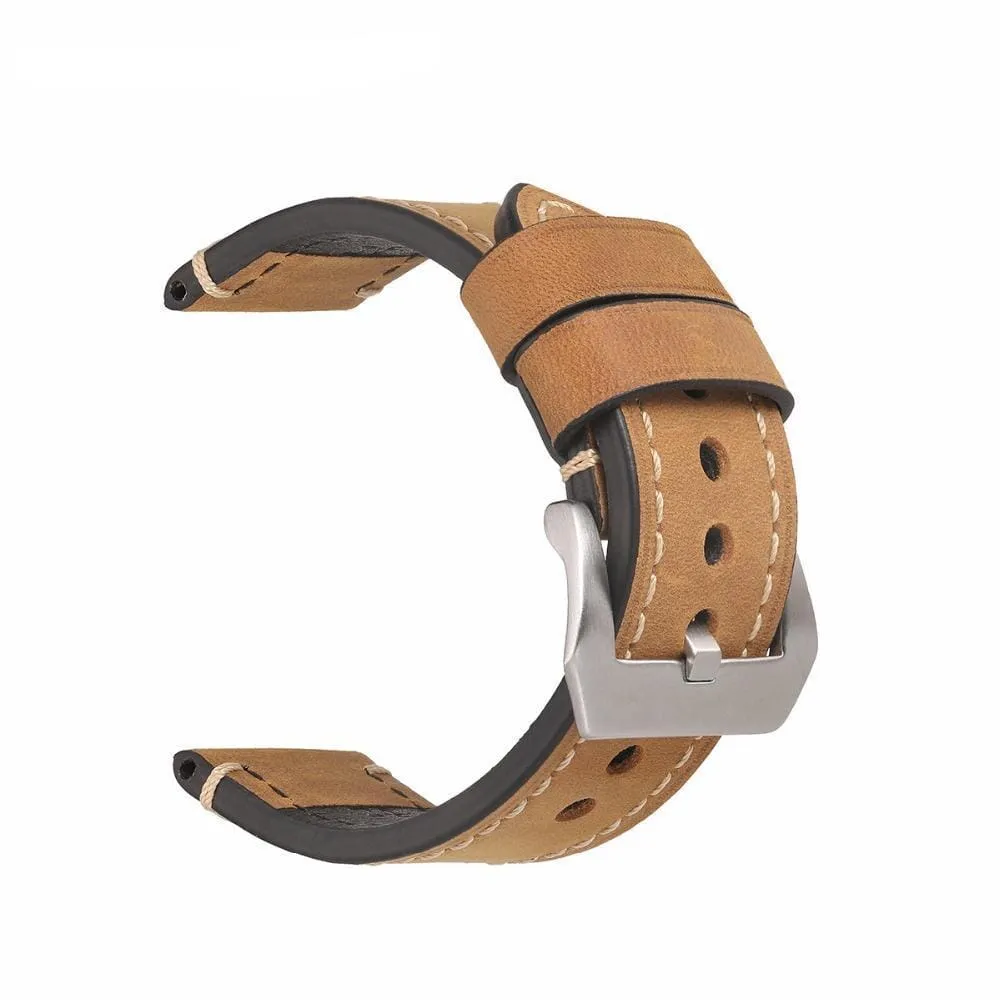 Retro Leather Straps Compatible with the Polar Vantage M