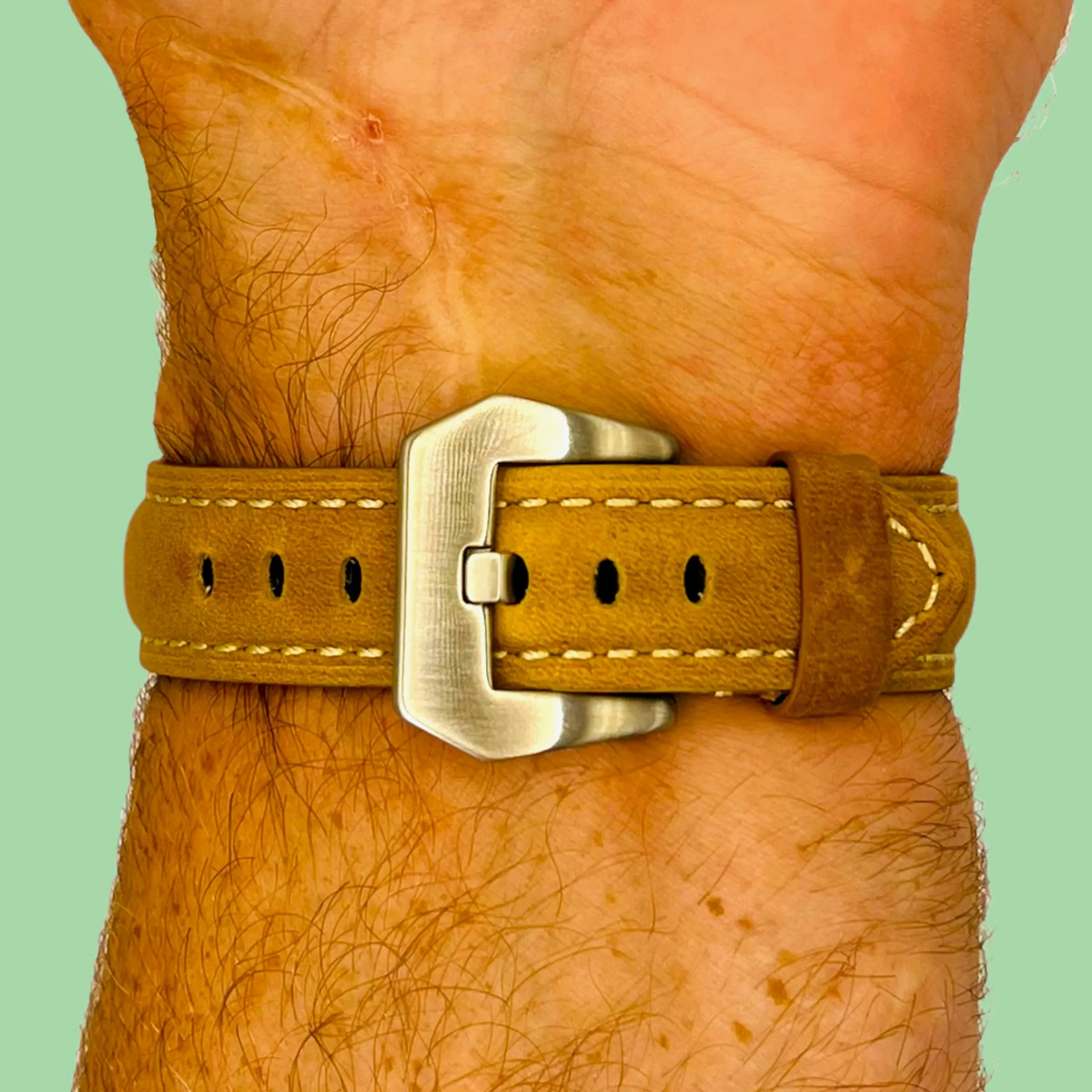 Retro Leather Straps Compatible with the Polar Vantage M