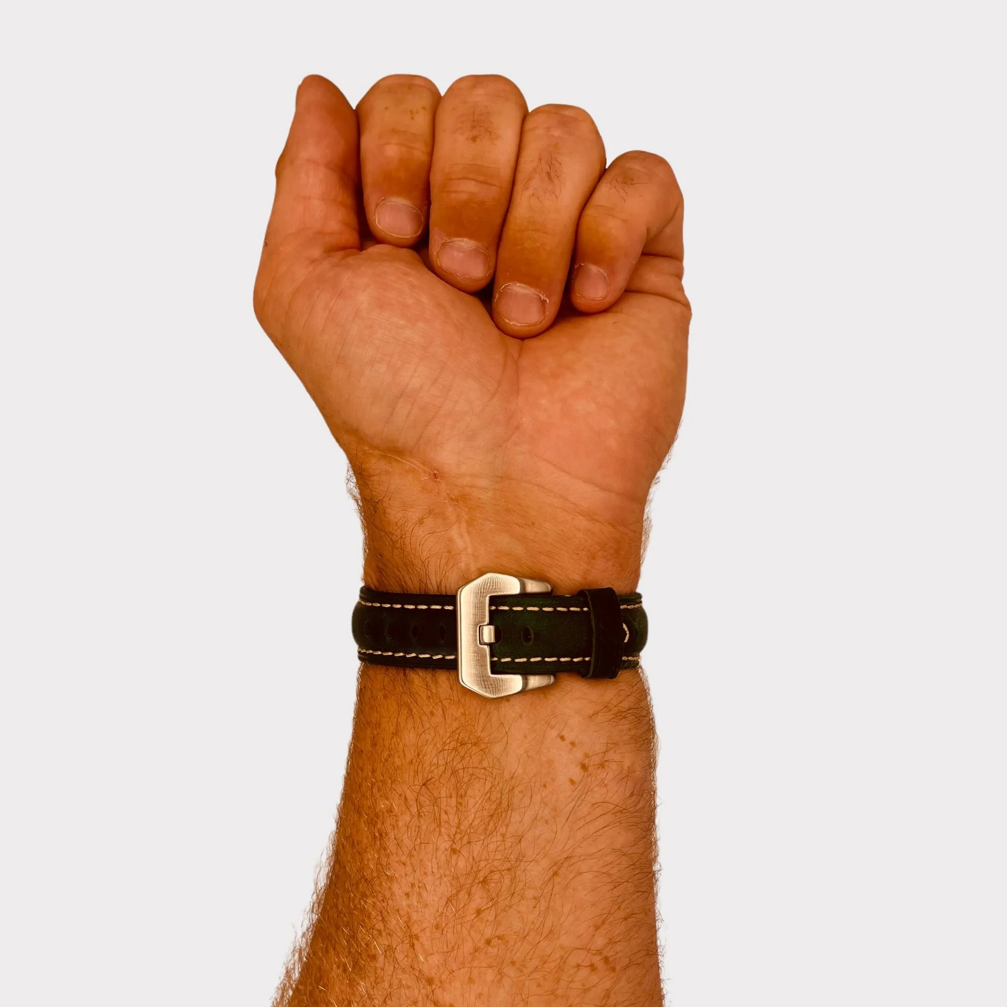 Retro Leather Straps Compatible with the Polar Vantage M