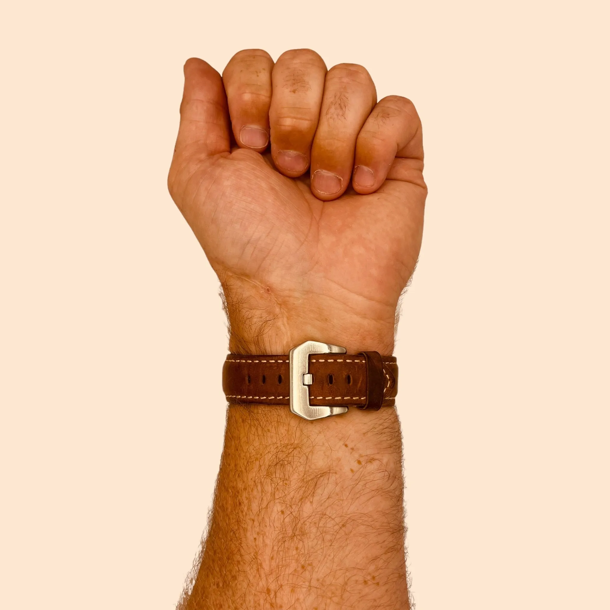 Retro Leather Straps Compatible with the Polar Vantage M