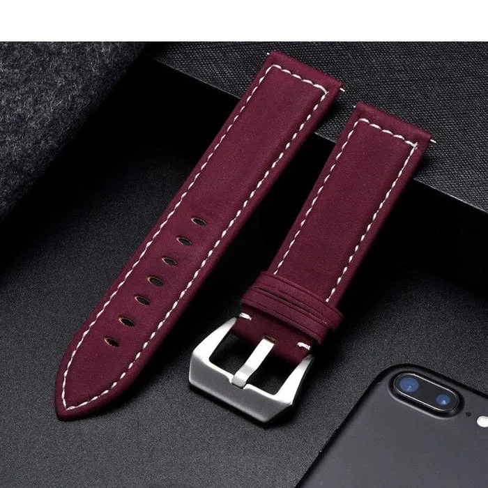 Retro Leather Straps Compatible with the Polar Vantage M
