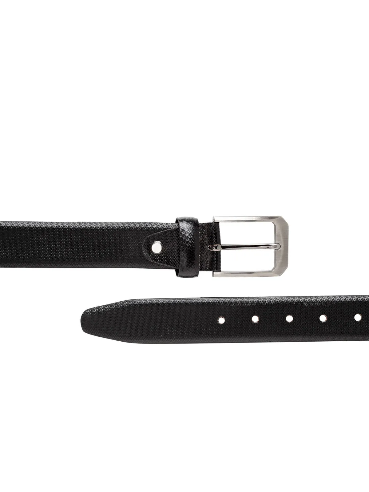 Teakwood Leather Black Belts