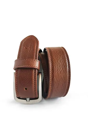 The Executive Double Stitched Belt